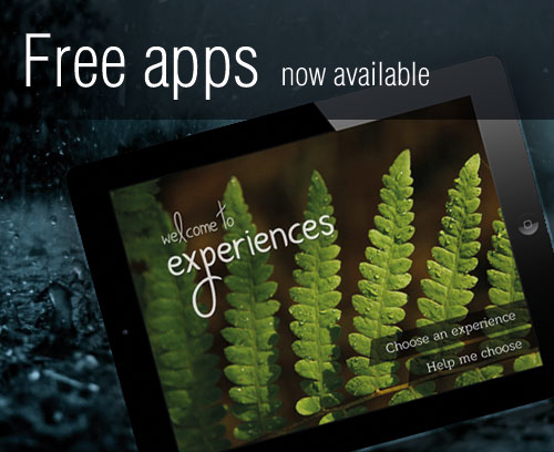 Free version of Experiences iPad app now available