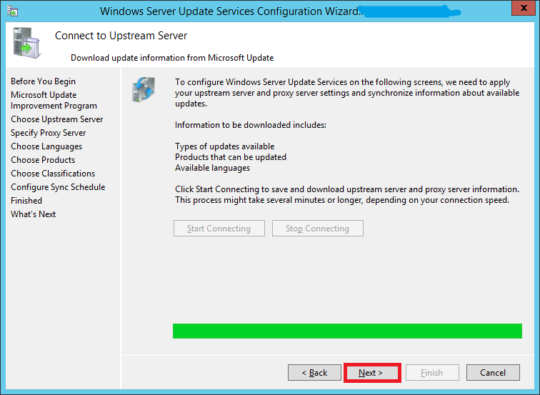 Wsus windows server 2012 r2 ошибка http