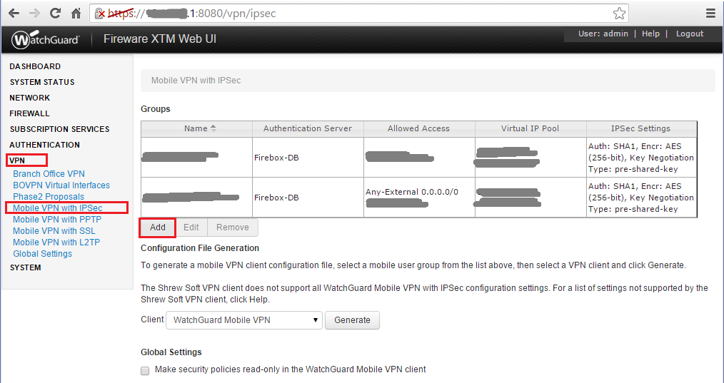 shrew soft vpn setup