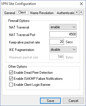 configure shrew soft vpn for ike shared key