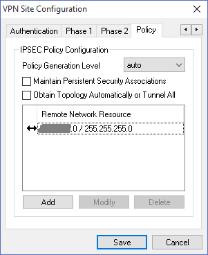 configure shrew soft vpn for ike shared key